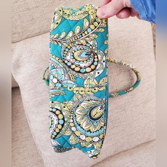 Vera Bradley Vintage Lola Handbag In Peacock Pattern - Picture 6 of 11